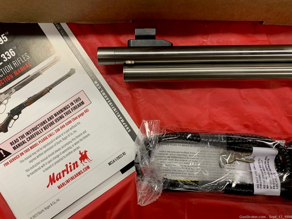 MARLIN (RUGER) 336 SBL STAINLESS 19.1" BBL .30-30 - IN BOX !-img-7