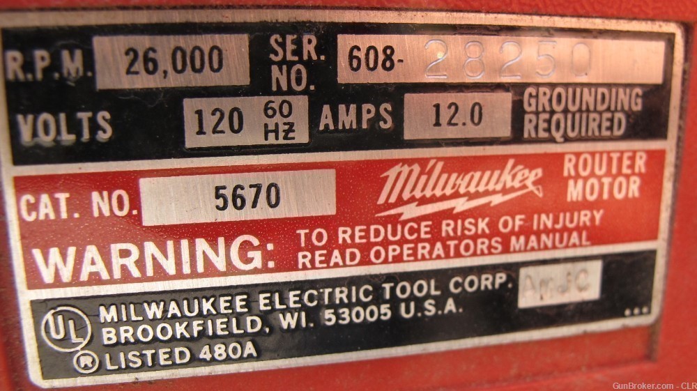 Milwaukee 5670 Router-img-1