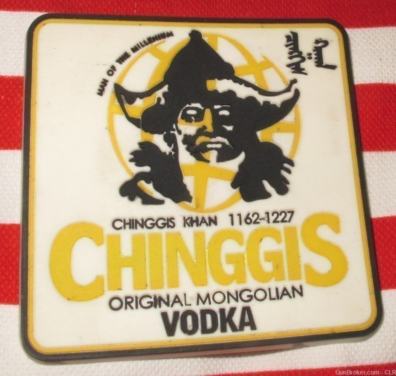 Chinggis Khan Vodka Coasters-img-2