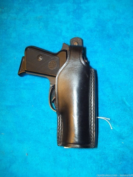 NOS Walther PPK/s Right Hand Hi Ride Bucheimer OWB Leather Holster 32 380-img-0