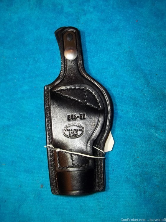 NOS Walther PPK/s Right Hand Hi Ride Bucheimer OWB Leather Holster 32 380-img-6