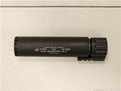 RESTRICTED B&T Pre-Sample Swiss Made Imported MP9 / TP9 Suppressor