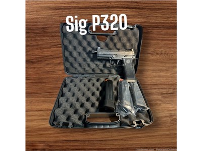 SIG SAUER P320 XCARRY NAVY SEAL FOUNDATION 9MM 4.6'' 
