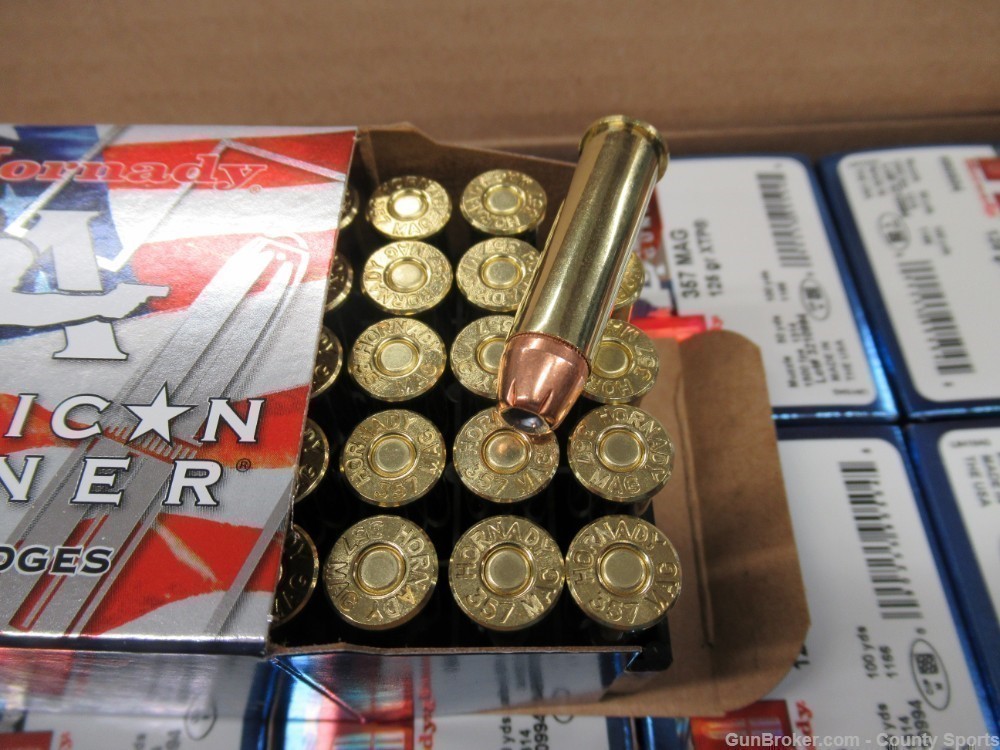 Hornady 357 MAG 125gr XTP 90504 250 Rounds-img-1
