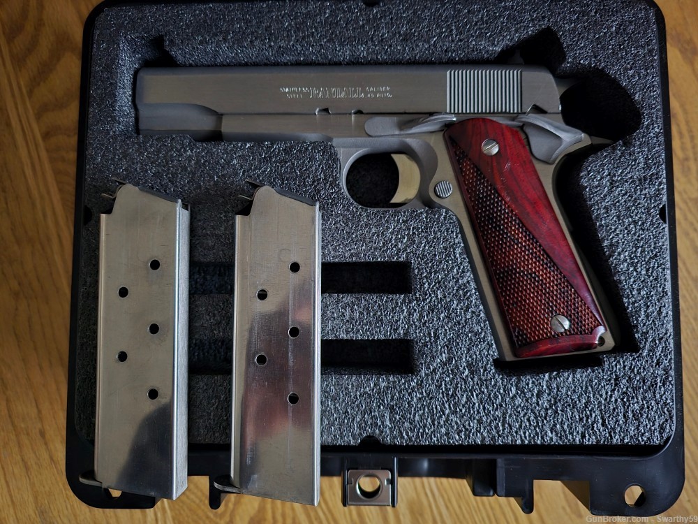 Scarce Randall 1911 Service Model 45 ACP 5" Stainless *ONLY MADE 3 YEARS*-img-1