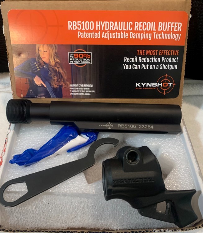 KynSHOT+Mesa Recoil Reduction Moss 500/590 +Hoague Stock +Fostech Grip-img-8