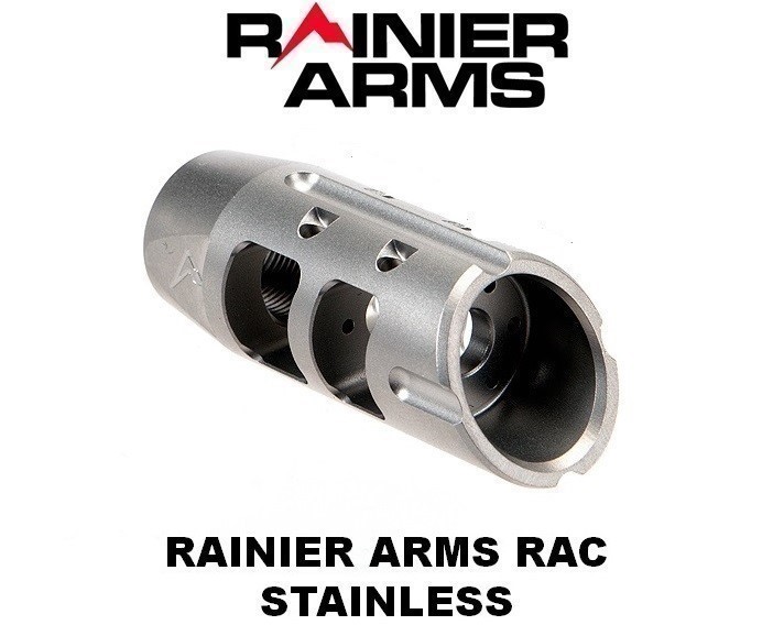 RAINIER ARMS COMPENSATOR RAC .223 Stainless Steel NEW-img-0
