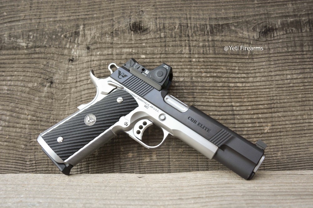 Wilson Combat CQB Elite 1911 .45 ACP W/ RMR Deluxe Blue Stainless Upgrades -img-7