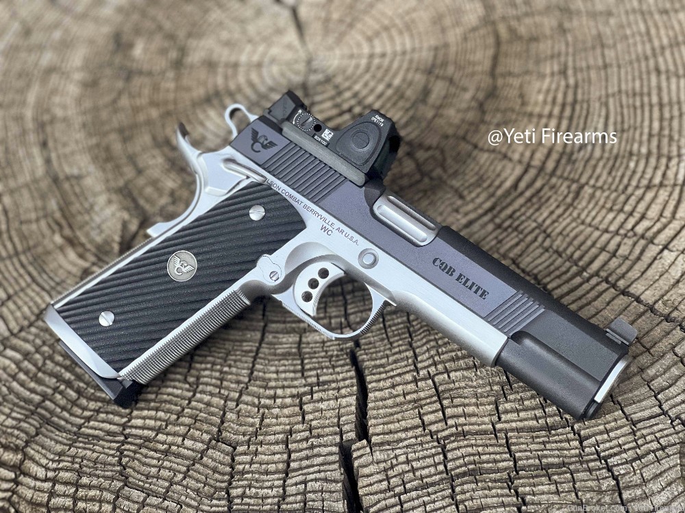Wilson Combat CQB Elite 1911 .45 ACP W/ RMR Deluxe Blue Stainless Upgrades -img-3