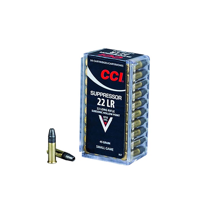CCI 957 Suppressor 22LR SubSonic HP 45GR-img-1
