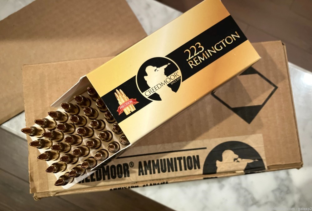Creedmoor Ammunition - .223 Rem 75gr BTHP Match Grade-img-2