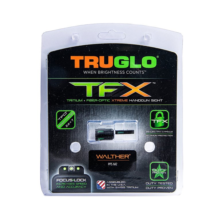 TRUGLO TFX Walther PPS M2 Tritium/Fiber Optic-img-4