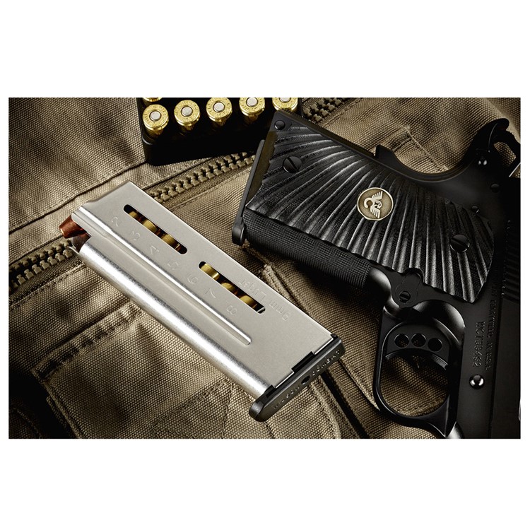 WILSON COMBAT Elite Tact 8rd Mag w/Flush Fit Steel Base Pad f/Comp 9mm 1911-img-5
