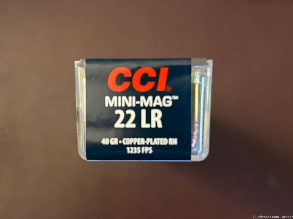 CCI'S 22LR MINI-MAGS, CPRN 40GR HI VELOCITY RIFLES & PISTOLS, 3,948 ROUNDS -img-3