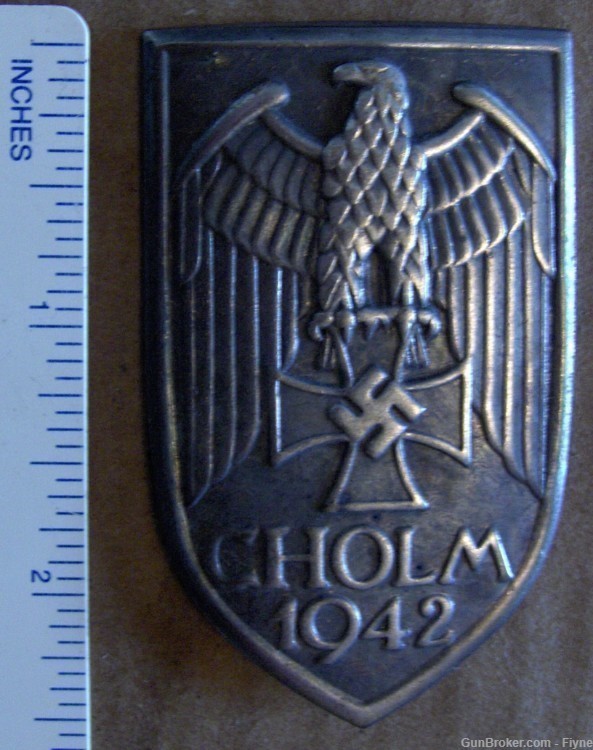 Third Reich Germany WWII. CHLOM 1942, Arm Shield REPRODUCTION German-img-0