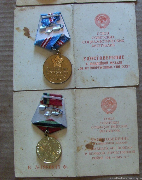 3 Military awards to Soviet/Russian veteran of WWII Sandyga Alexander I.-img-2
