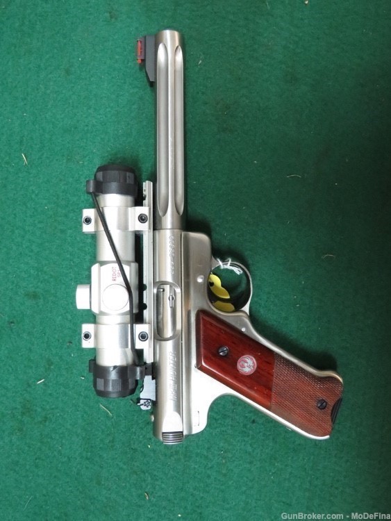 Ruger Mark III Hunter with Red Dot Scope .22 LR-img-3