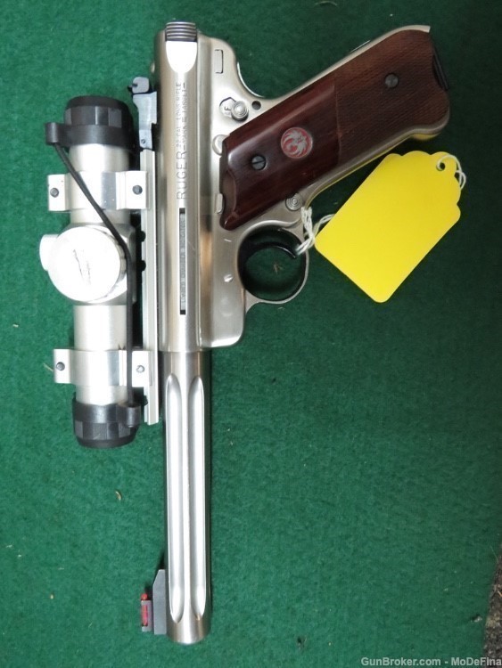 Ruger Mark III Hunter with Red Dot Scope .22 LR-img-2