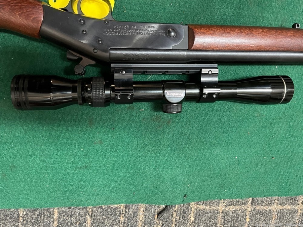 Harrington & Richardson Handi Rifle .243 Cal w/ Scope-img-6