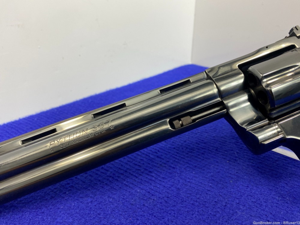 Colt Python .357 Mag Blue 8" -LEGENDARY SNAKE SERIES- Classic Colt Revolver-img-7