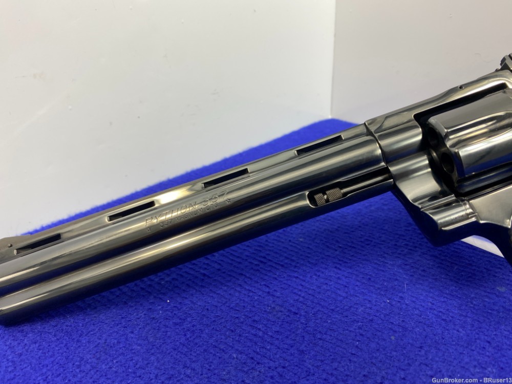 Colt Python .357 Mag Blue 8" -LEGENDARY SNAKE SERIES- Classic Colt Revolver-img-27