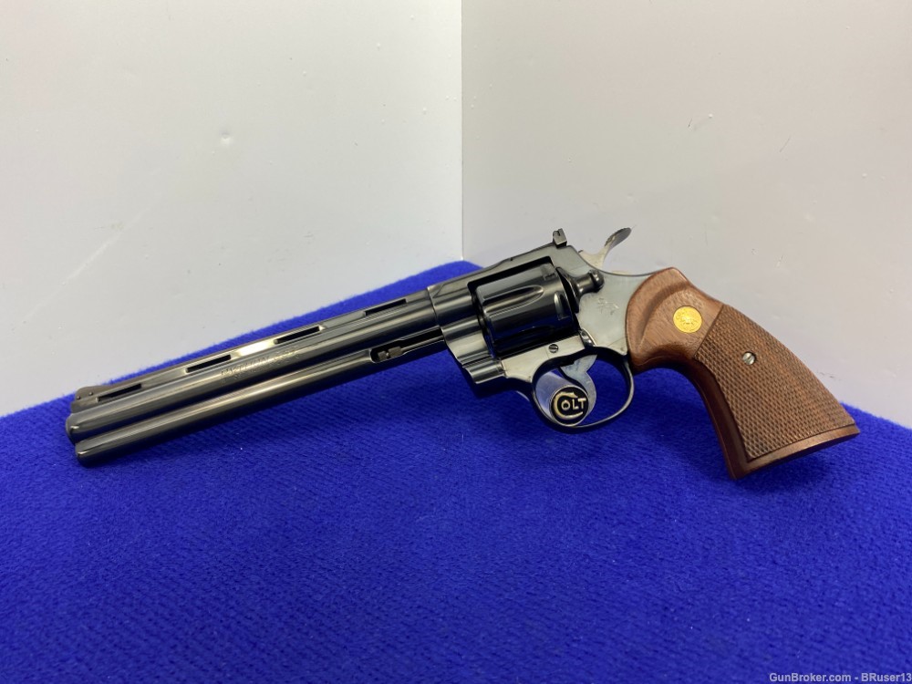 Colt Python .357 Mag Blue 8" -LEGENDARY SNAKE SERIES- Classic Colt Revolver-img-23