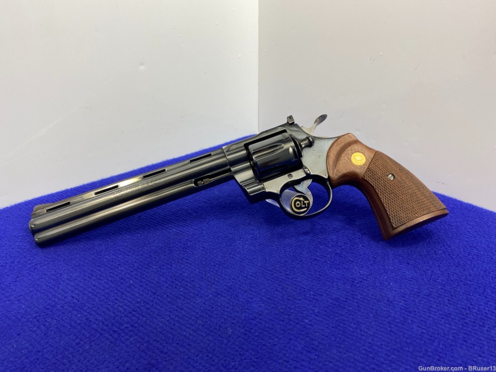 Colt Python .357 Mag Blue 8" -LEGENDARY SNAKE SERIES- Classic Colt Revolver-img-3