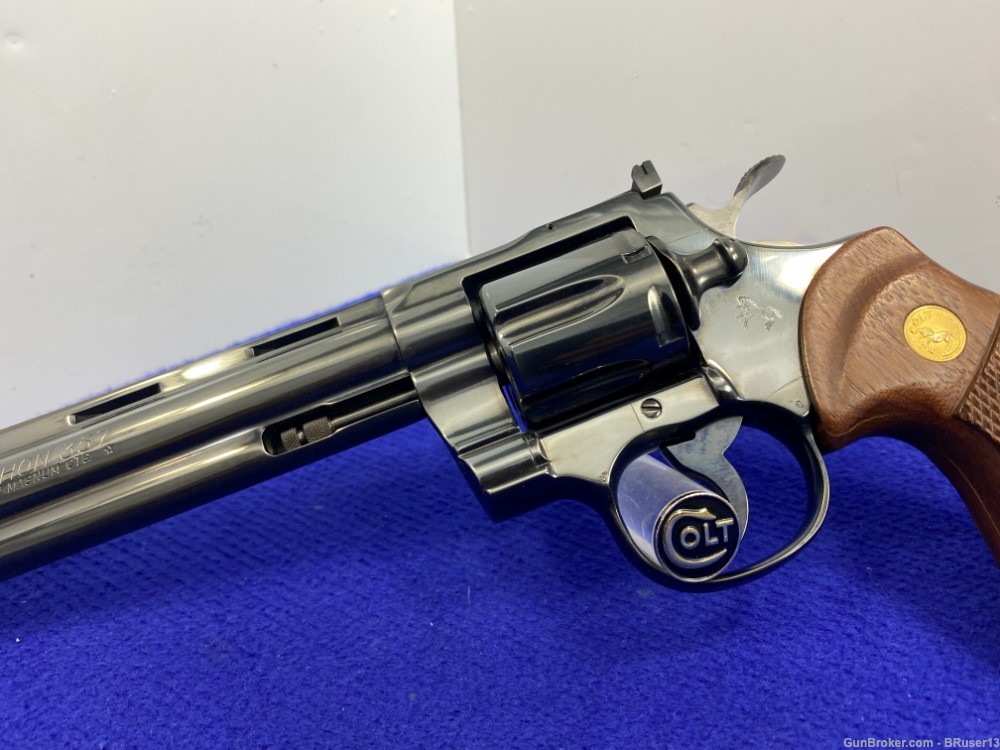 Colt Python .357 Mag Blue 8" -LEGENDARY SNAKE SERIES- Classic Colt Revolver-img-26