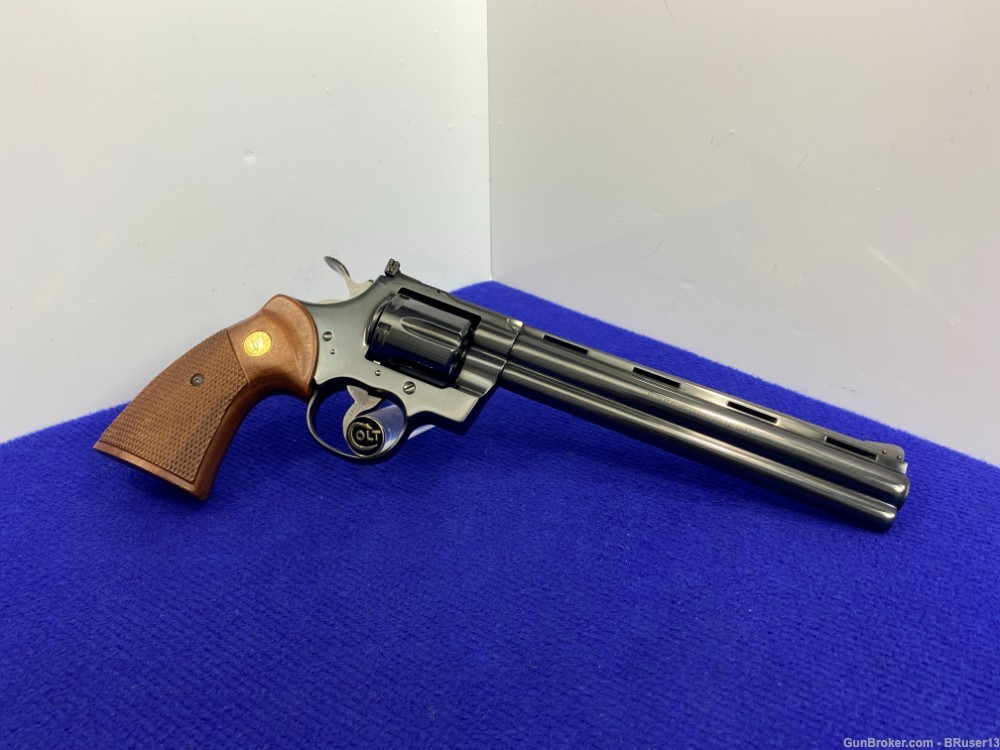 Colt Python .357 Mag Blue 8" -LEGENDARY SNAKE SERIES- Classic Colt Revolver-img-13
