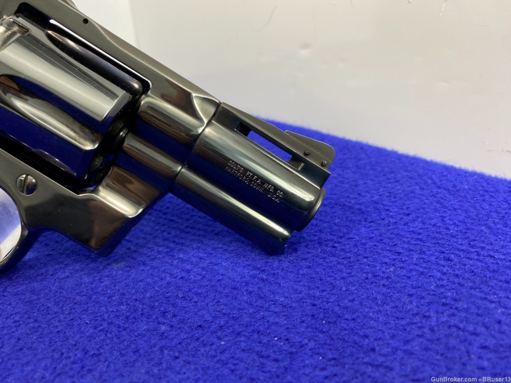 Colt Python .357 Mag Blue -COLLECTIBLE SNAKE SERIES- Desirable 2.5" Barrel -img-16