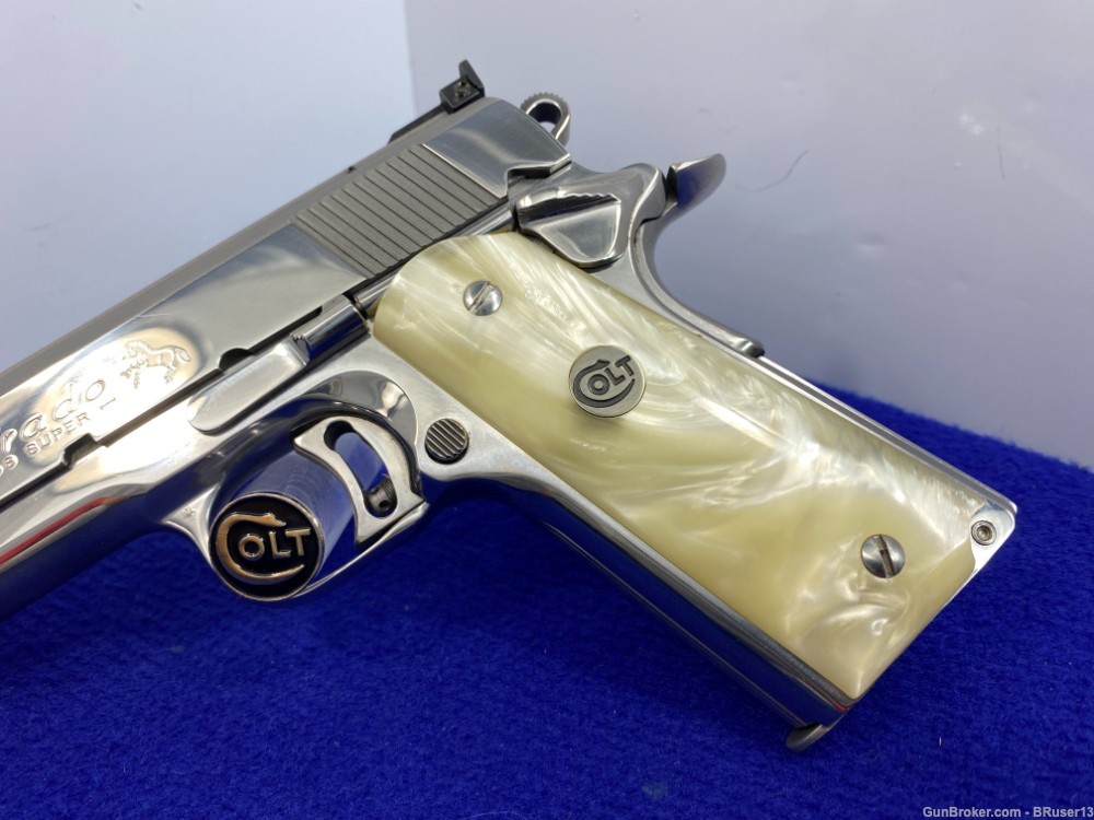 1992 Colt Eldorado .38 Super Ultimate Stainless *AMAZING NATIONAL MATCH EL*-img-5