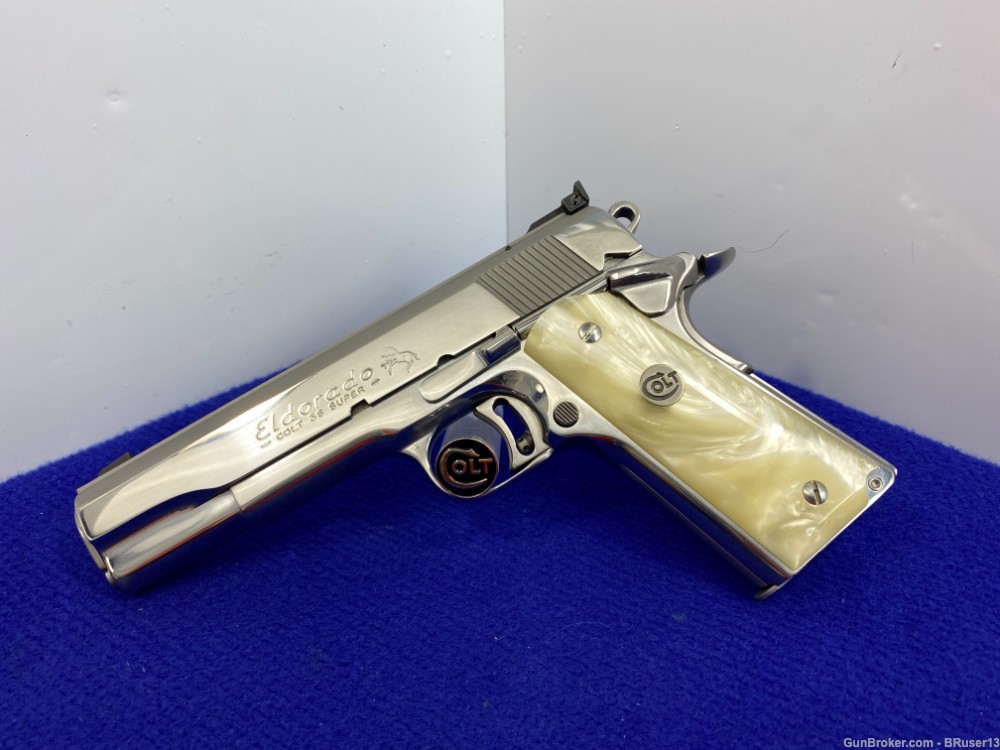 1992 Colt Eldorado .38 Super Ultimate Stainless *AMAZING NATIONAL MATCH EL*-img-3