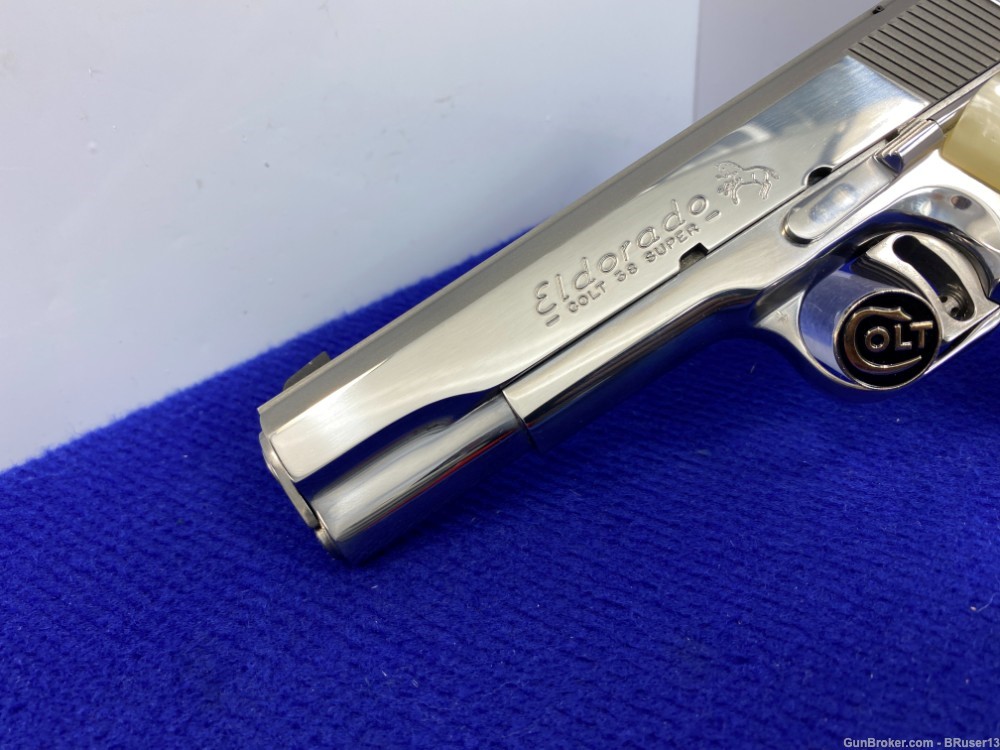 1992 Colt Eldorado .38 Super Ultimate Stainless *AMAZING NATIONAL MATCH EL*-img-9