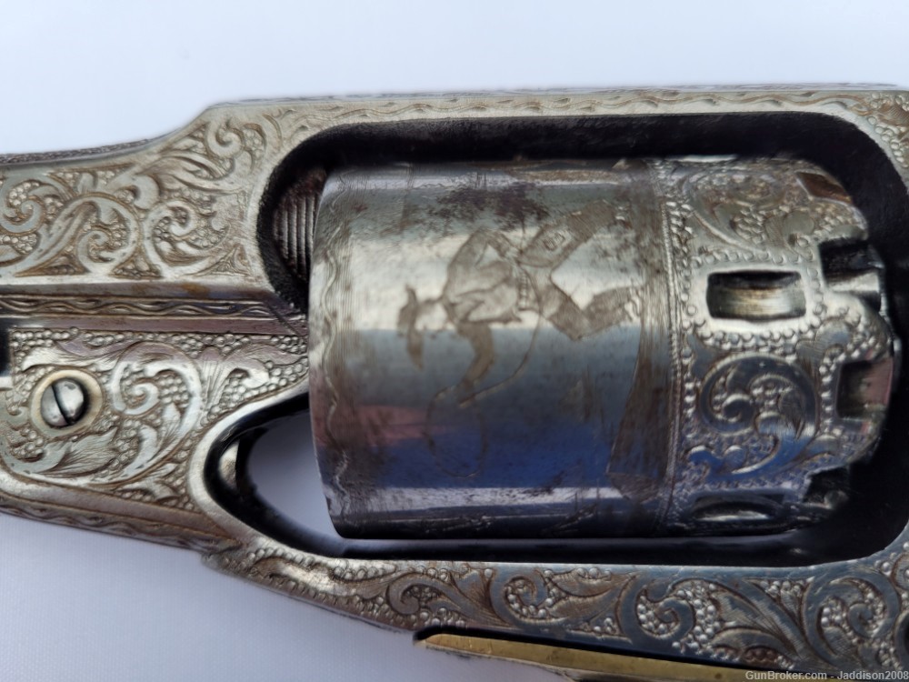 Remington New Model Army .36 Caliber Revolver 1863. Beautifully Engraved-img-30