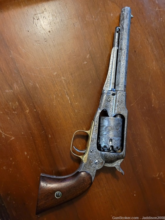 Remington New Model Army .36 Caliber Revolver 1863. Beautifully Engraved-img-0