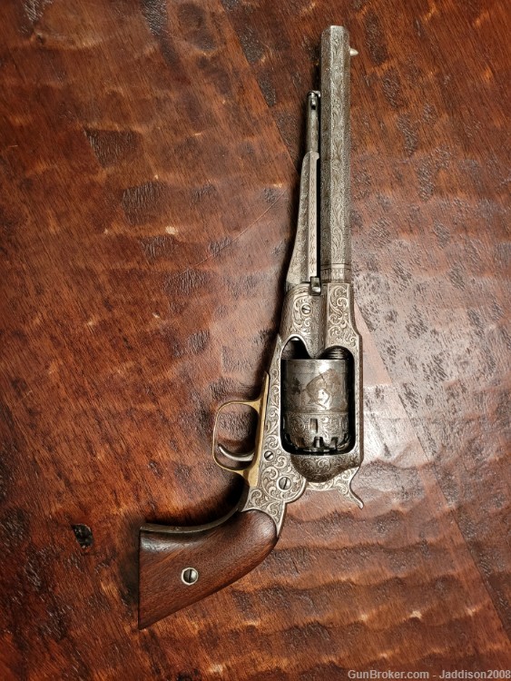 Remington New Model Army .36 Caliber Revolver 1863. Beautifully Engraved-img-18