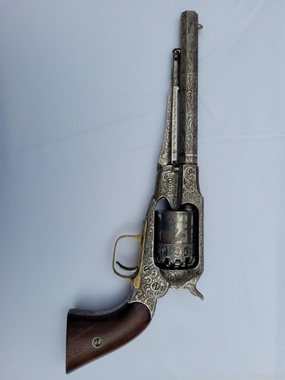 Remington New Model Army .36 Caliber Revolver 1863. Beautifully Engraved-img-25