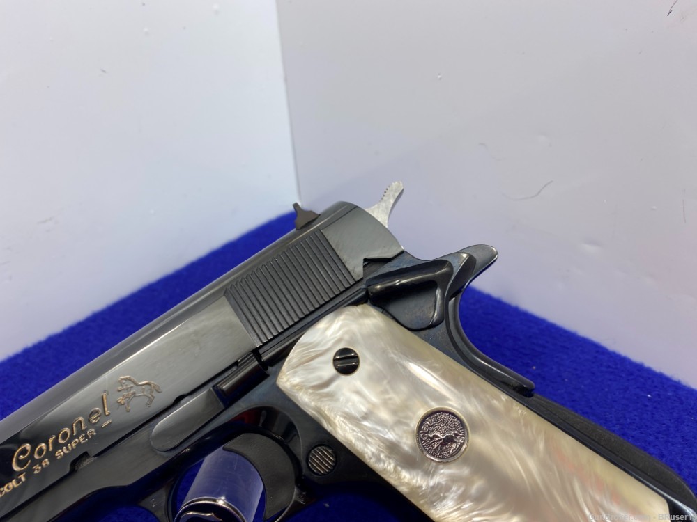 1993 Colt El Coronel .38 Super Blue *1 of ONLY 750 EVER MADE LEW HORTON*-img-6