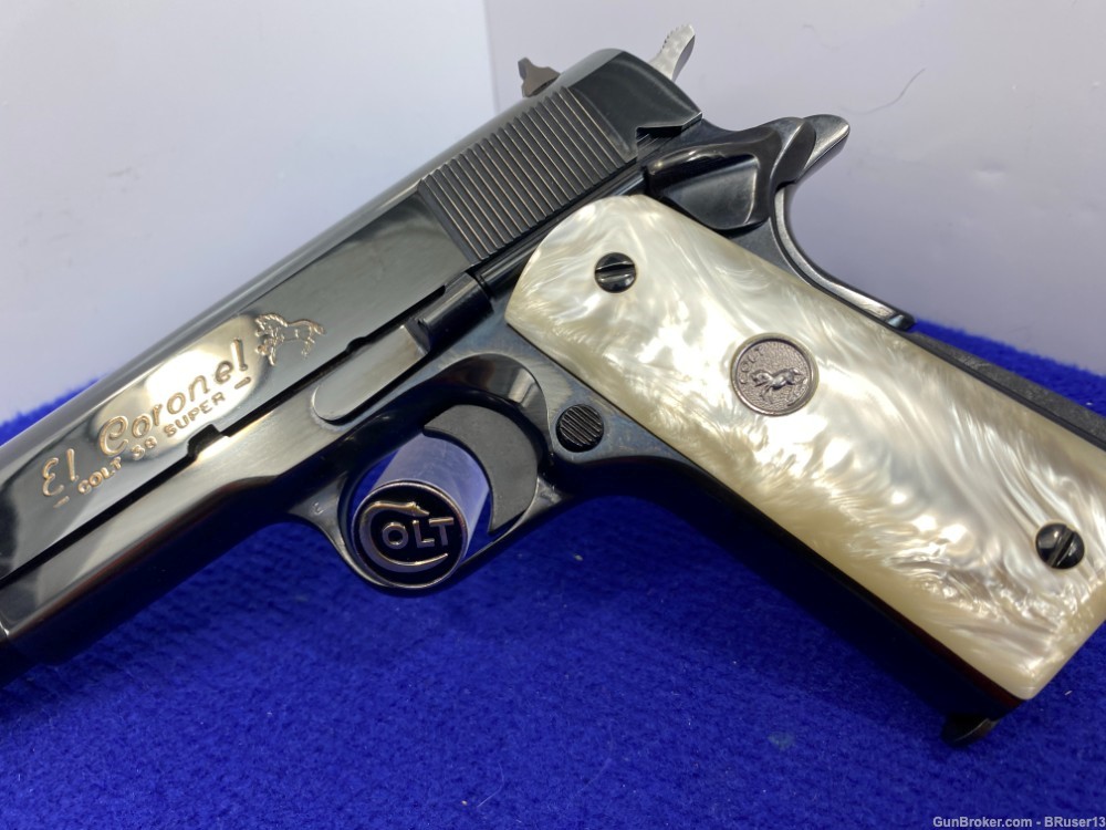 1993 Colt El Coronel .38 Super Blue *1 of ONLY 750 EVER MADE LEW HORTON*-img-5