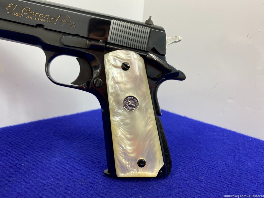 1993 Colt El Coronel .38 Super Blue *1 of ONLY 750 EVER MADE LEW HORTON*-img-33