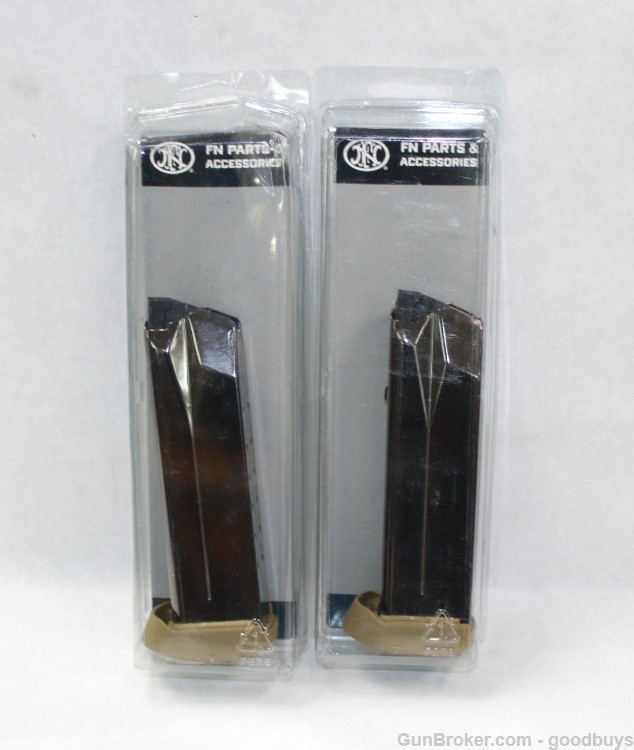 FN FNH FNX-45 FDE MAGAZINES 45 ACP MAGS 66322-6 SET OF 2 SALE-img-0