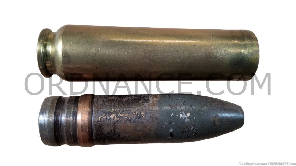 20mm German WWII T.P. round MG-FF Autocannon 20X80mm inert shell ammunition-img-4