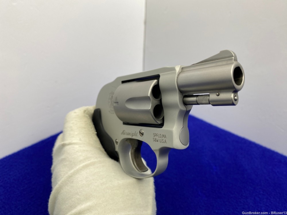 Smith Wesson 638-3 .38spl+P Stainless *SNUB-NOSED "BODYGUARD" REVOLVER*-img-45