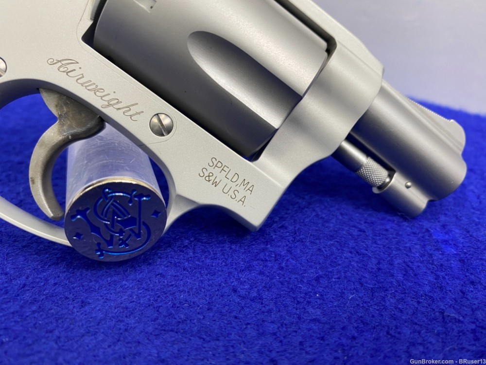 Smith Wesson 638-3 .38spl+P Stainless *SNUB-NOSED "BODYGUARD" REVOLVER*-img-24