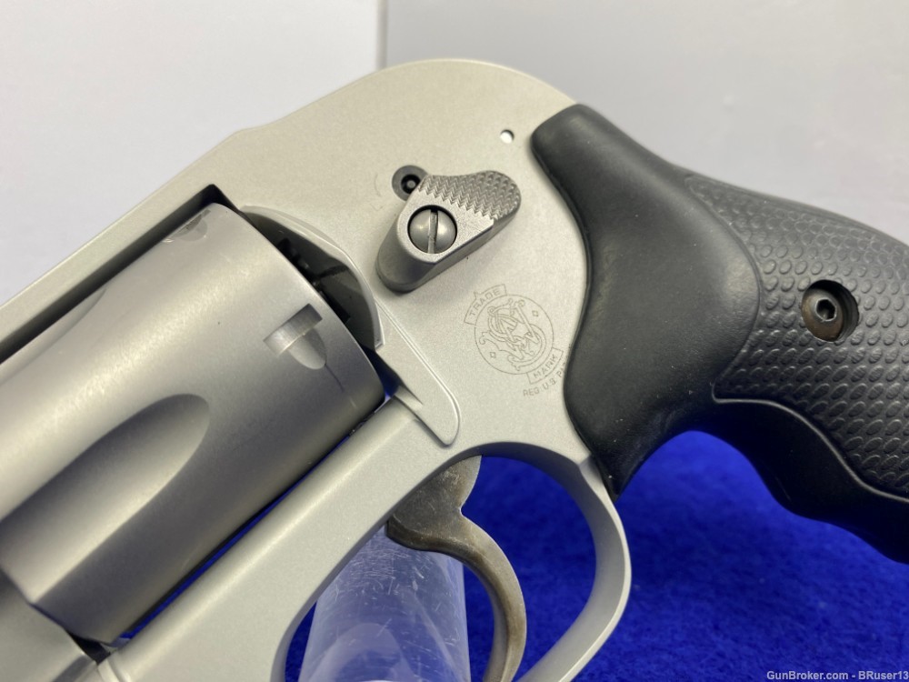 Smith Wesson 638-3 .38spl+P Stainless *SNUB-NOSED "BODYGUARD" REVOLVER*-img-8