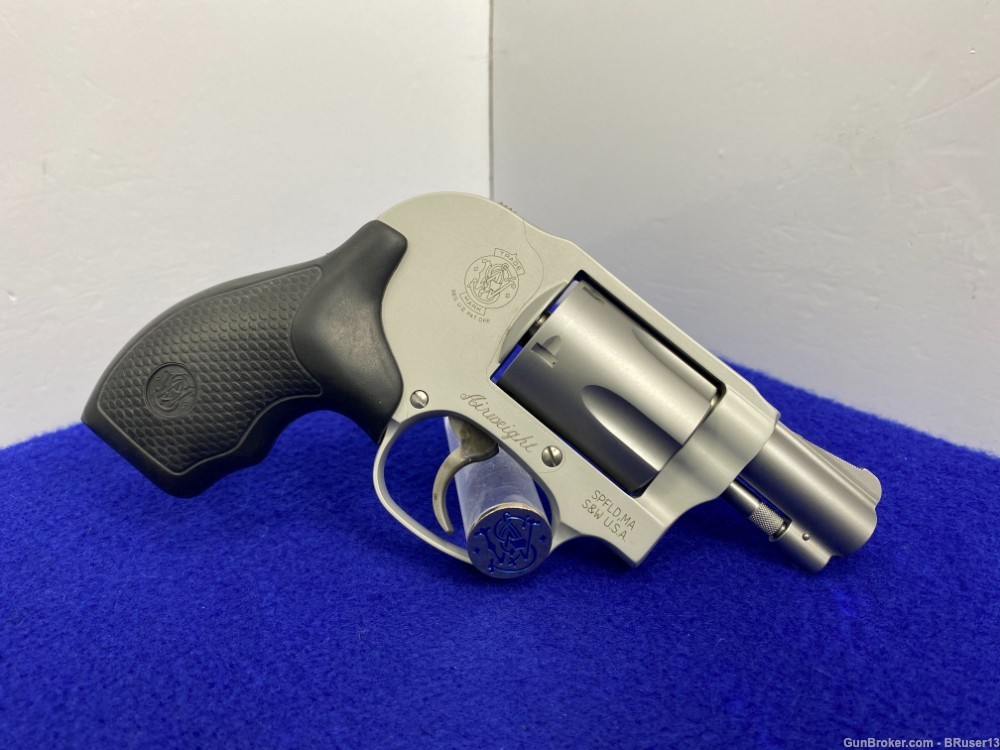 Smith Wesson 638-3 .38spl+P Stainless *SNUB-NOSED "BODYGUARD" REVOLVER*-img-18