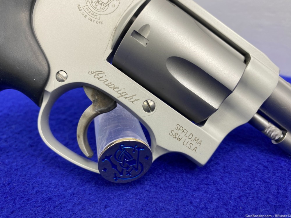 Smith Wesson 638-3 .38spl+P Stainless *SNUB-NOSED "BODYGUARD" REVOLVER*-img-23