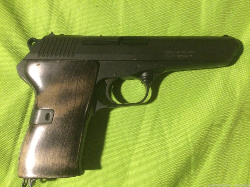 CZ52 with 7.62x25   C&R semi auto pistol-img-2