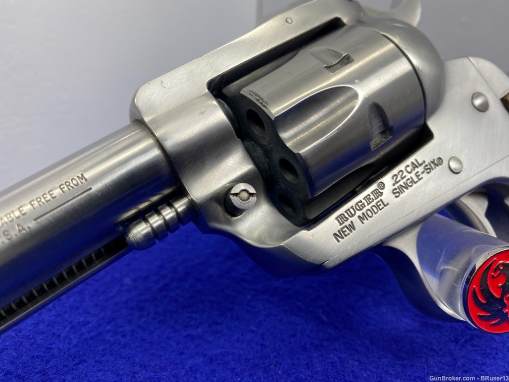 1978 Ruger New Model Super Single Six .22LR *STAINLESS CONVERTIBLE MODEL* -img-13
