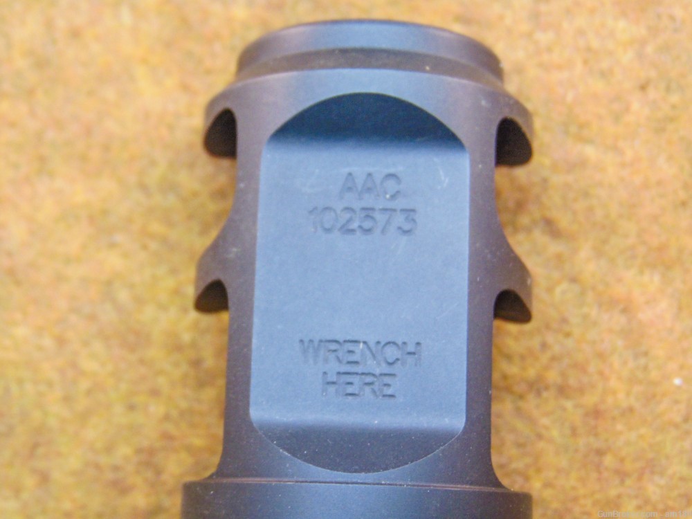 AAC CYCLOPS MUZZLE BREAK M24X1 TPI NOS 50 BMG 80 Tooth -img-9
